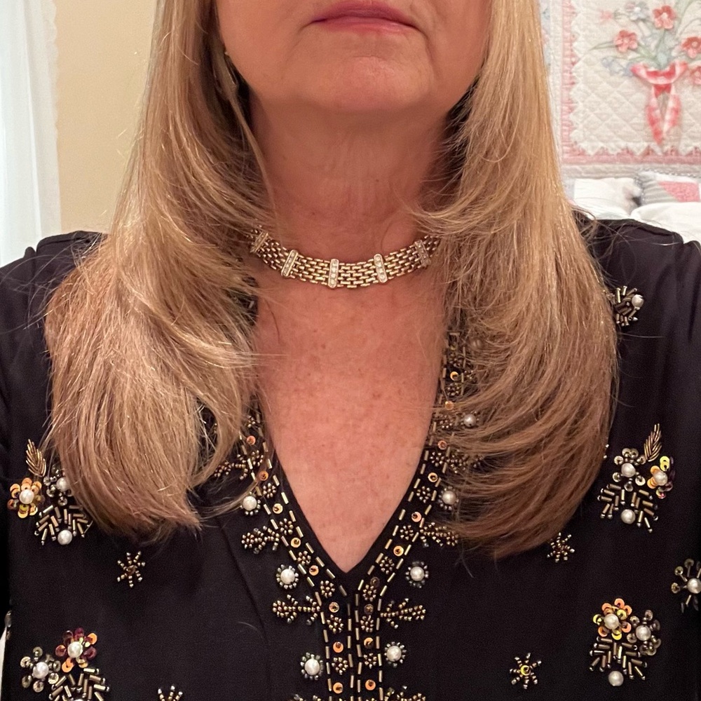 Natural 1.10 carat Diamond 14K Necklace 56.36 g solid yellow gold. 15”. - Picture 3 of 11